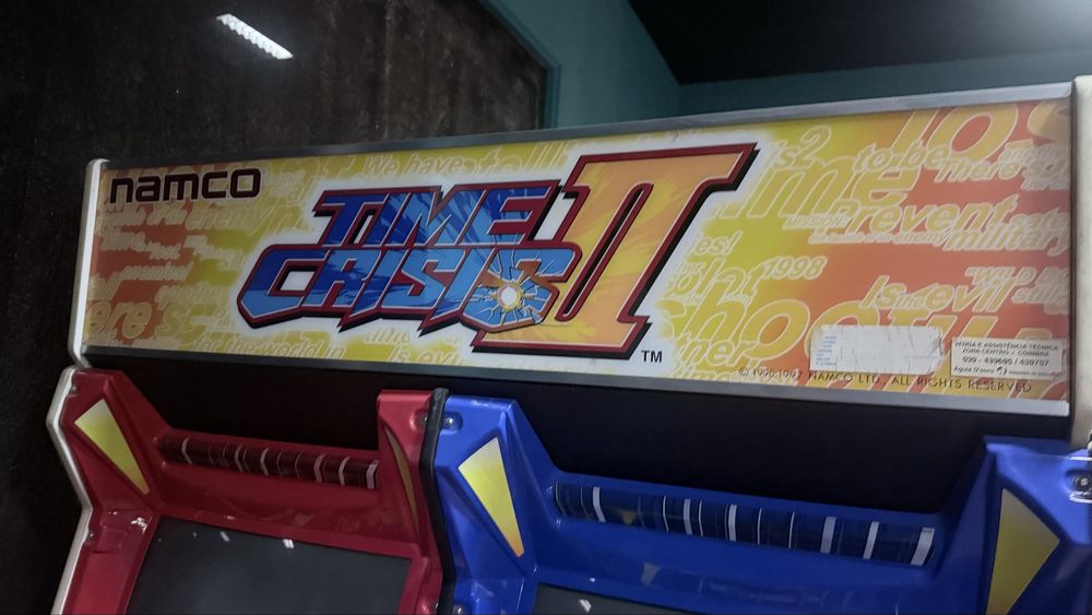 Maquina arcade Time crisis 2