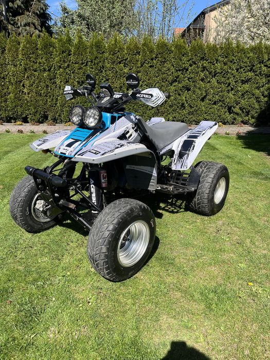 Yamaha Warrior raptor 350 ZAREJESTROWANY ŁADNY ubezpieczony grizzly