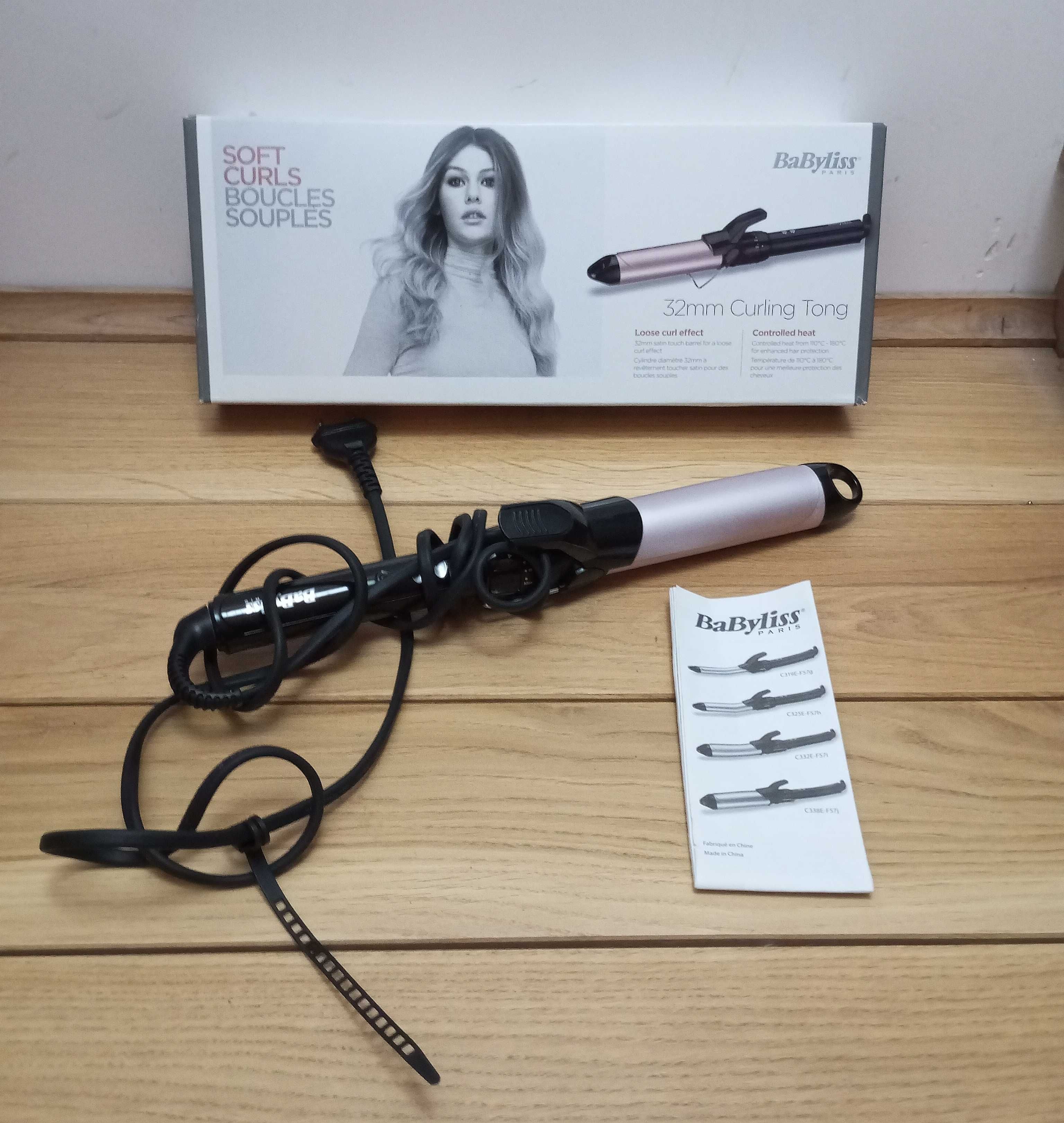 Nowa lokówka do włosów BaByliss 32mm Curling Tong
