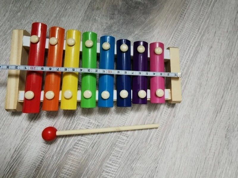 Zestaw drewniane zabawki pociąg ciuchcia klocki puzzle układanka