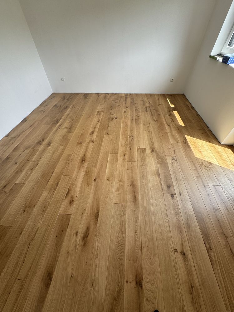 Deska Drewniana Dąb Rustic, 13x140x2000mm, 4faza, OlejUV Naturalny x2
