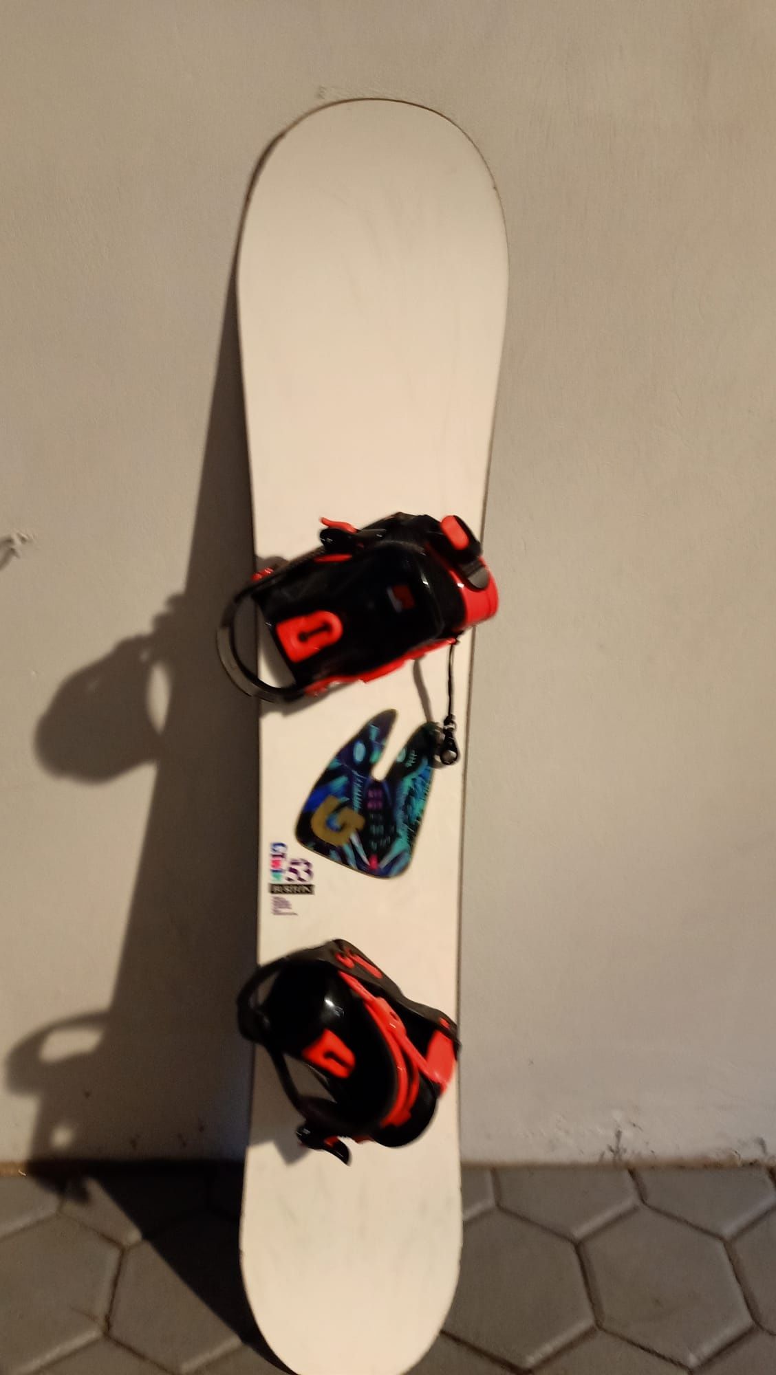 Deska snowboardowa Burton wraz zapieciami dlg deski 153 cm super stan