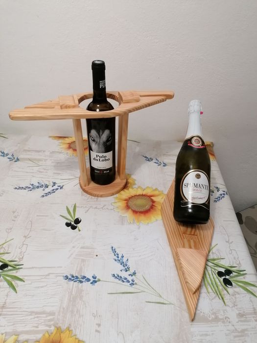 Expositor de garrafas peças únicas