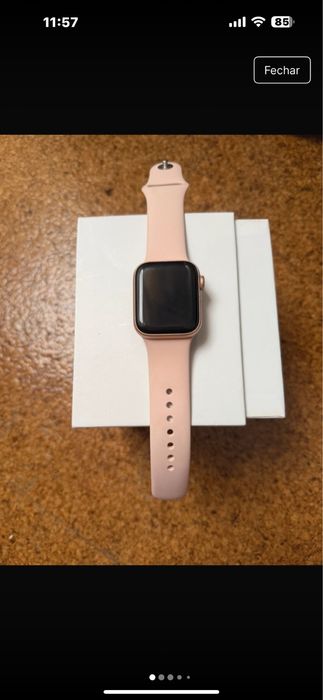 Apple watch 2 como novo  dourado com algumas braceletas extras