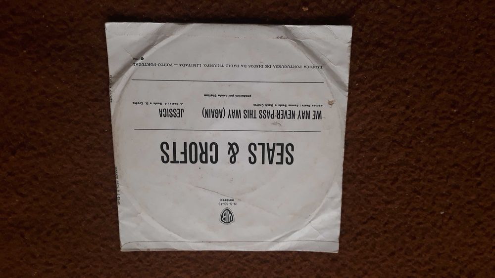 Seals & Crofts - We may never pass this way ( again ) - single vinil