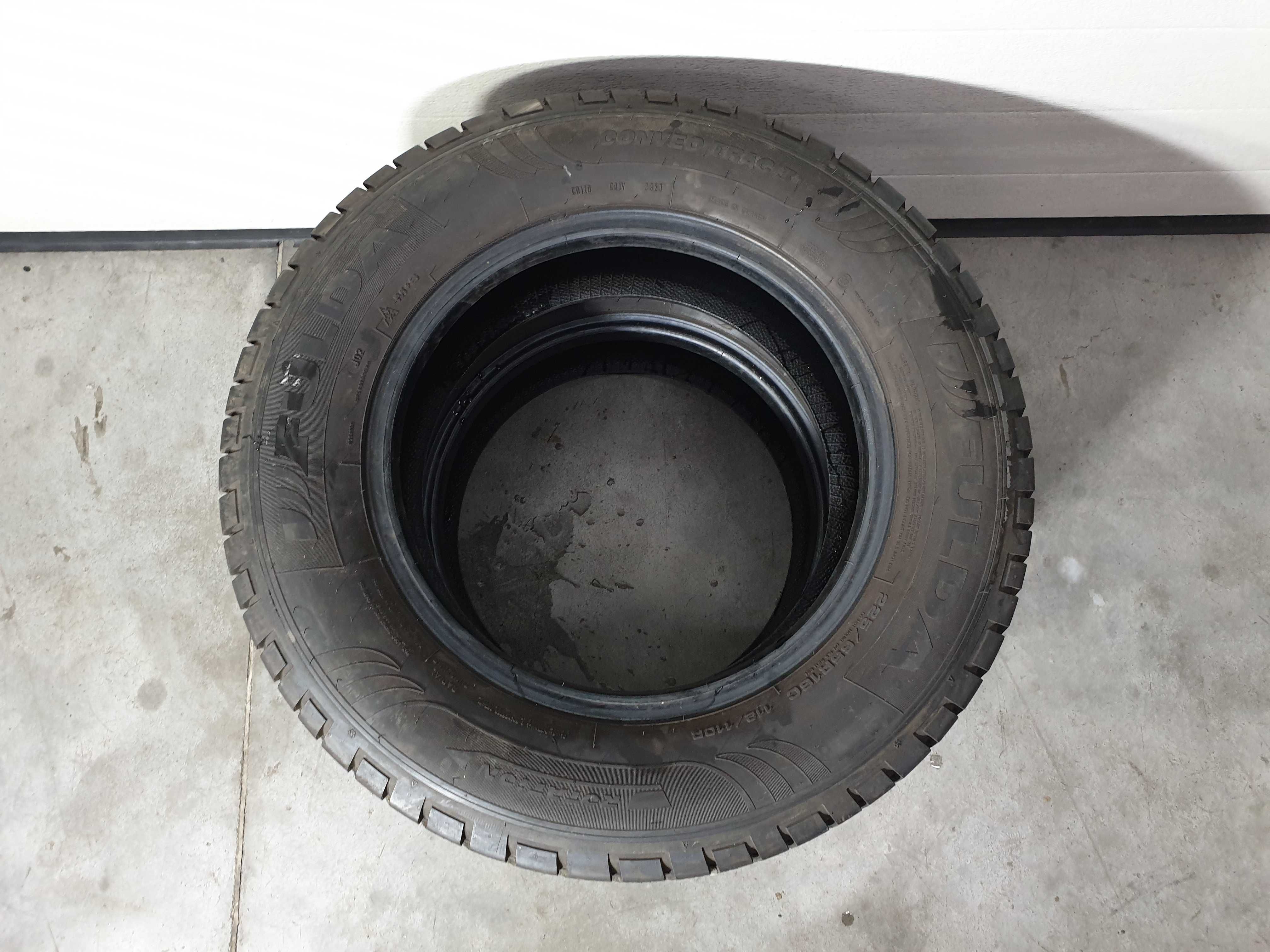 2szt. 225/65/16C 112/110R Fulda Conveo Trac 2 6,5mm 2023r [ 11058 ]