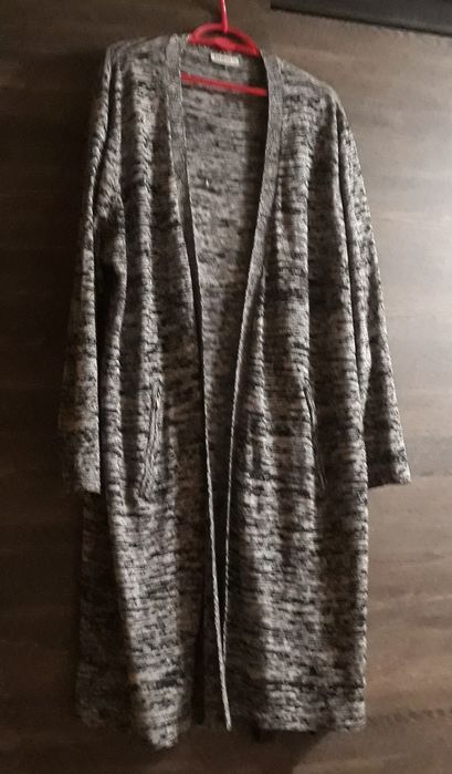 Kardigan /narzutka/długi sweter/ roz. 56