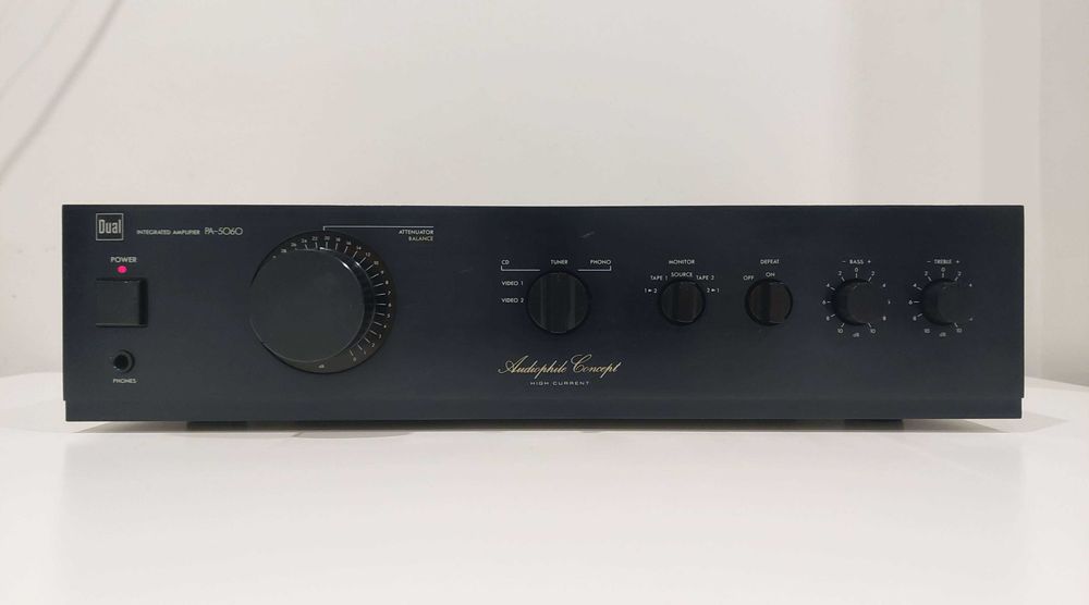Amplificador DUAL PA-5060 "Audiophile Concept" c/2x85w (Impecável)*