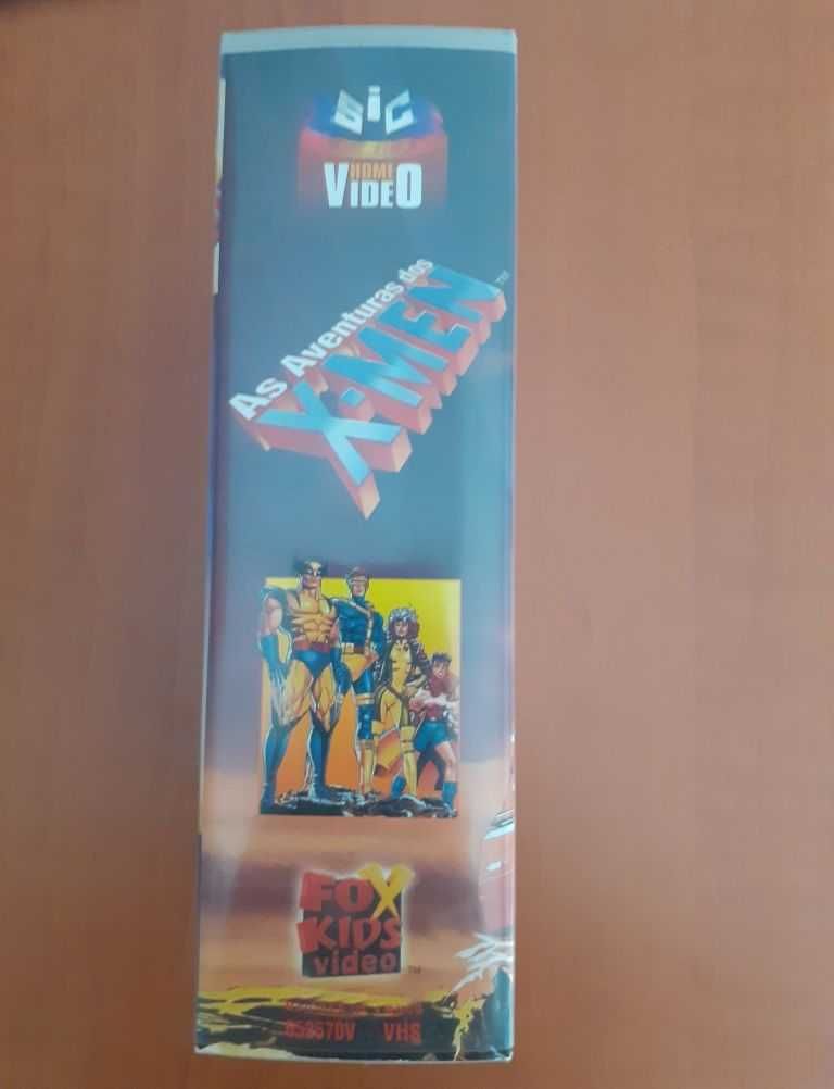 VHS: "As Aventuras dos X-Men"