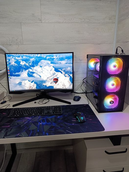 Продам игровой ПК + Монитор Samsung Odyssey G5