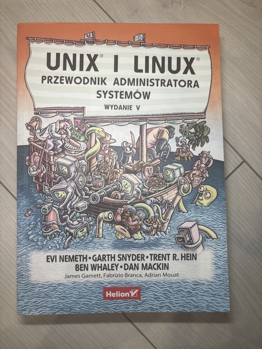 książka „UNIX I LINUX”