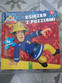 Książka z puzzlami Strażak Sam