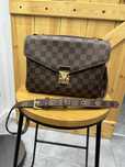 Torebka metis ebone skóra naturalna na wzór Louis Vuitton