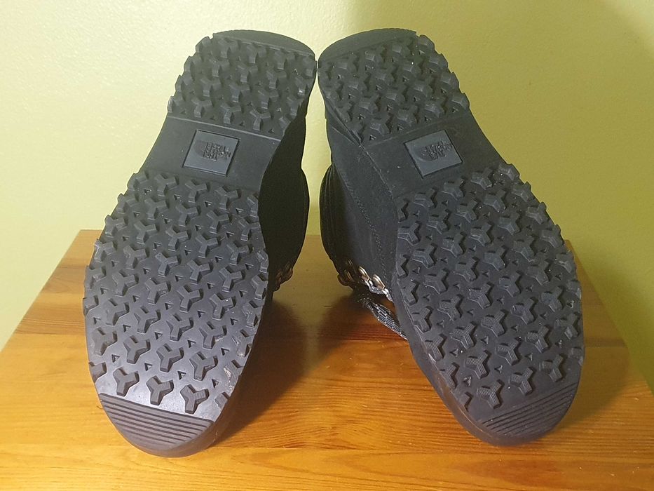 Nowe Buty damskie The North Face Skóra Czarne 39,5 Trekkingowe Zimowe
