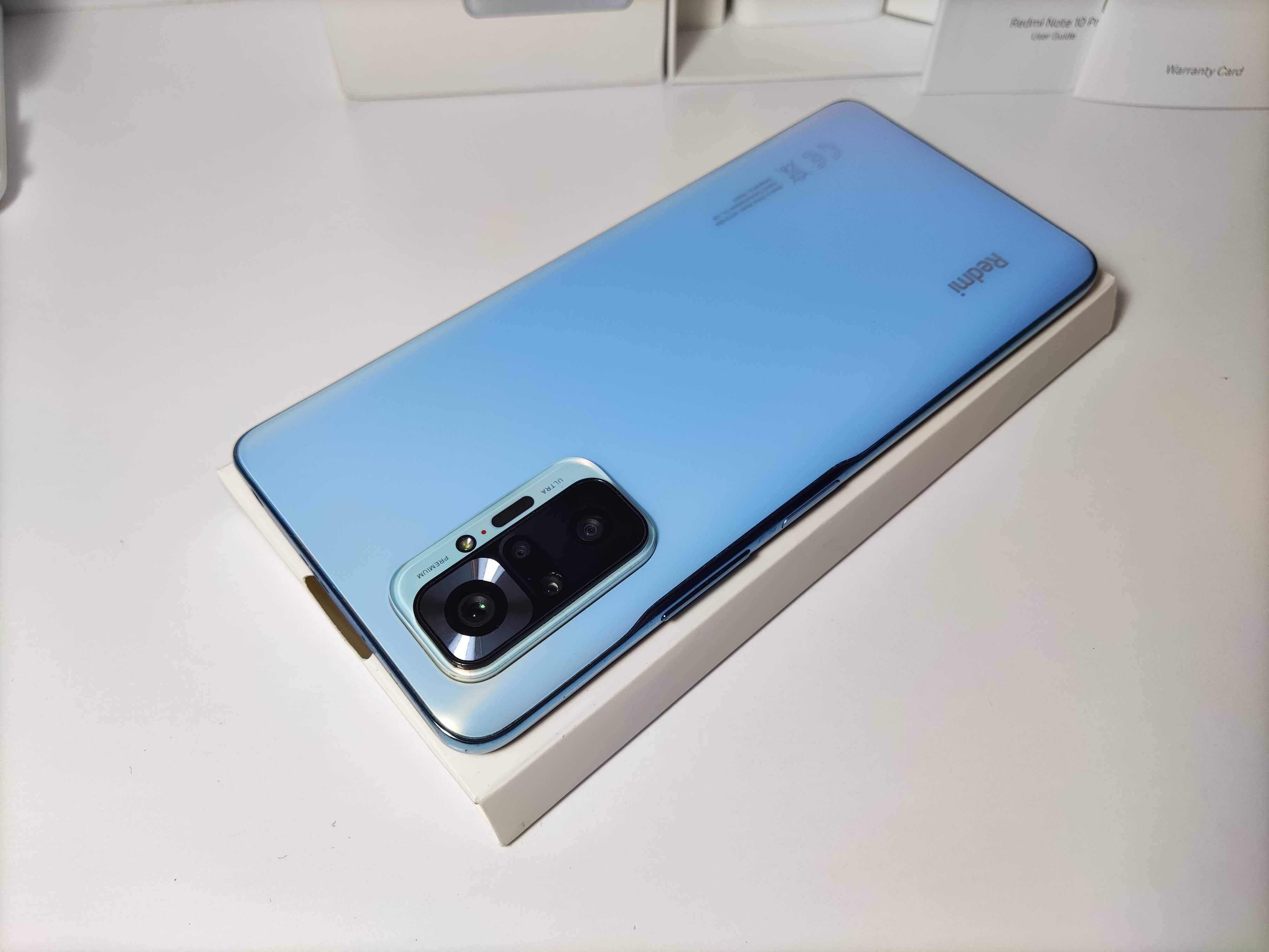 Xiaomi Redmi Note 10 Pro 6+2/128GB Glacier Blue. 120hz.
