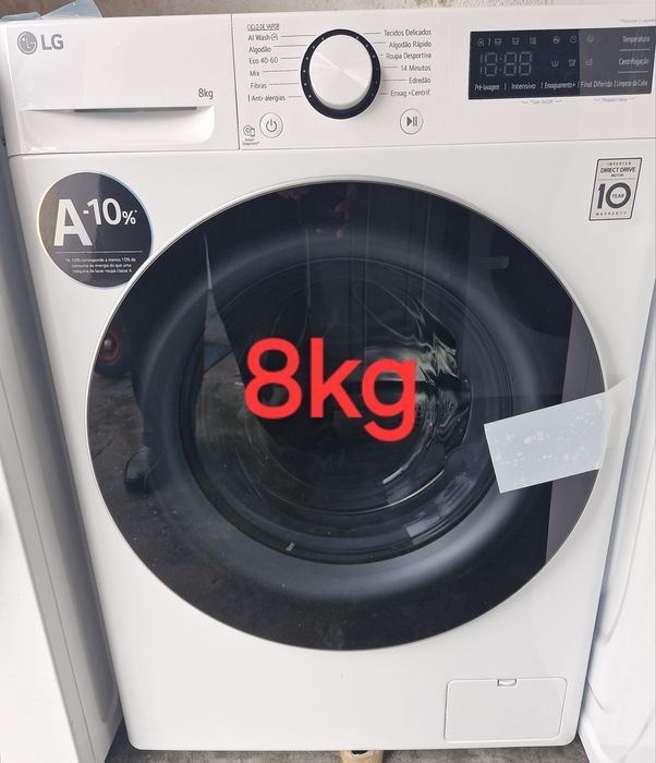 Máquina de lavar roupa lg 8kg