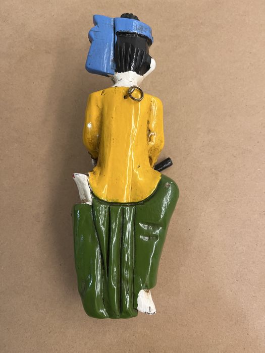 Esculturas em Madeira de Músicos da Indonésia