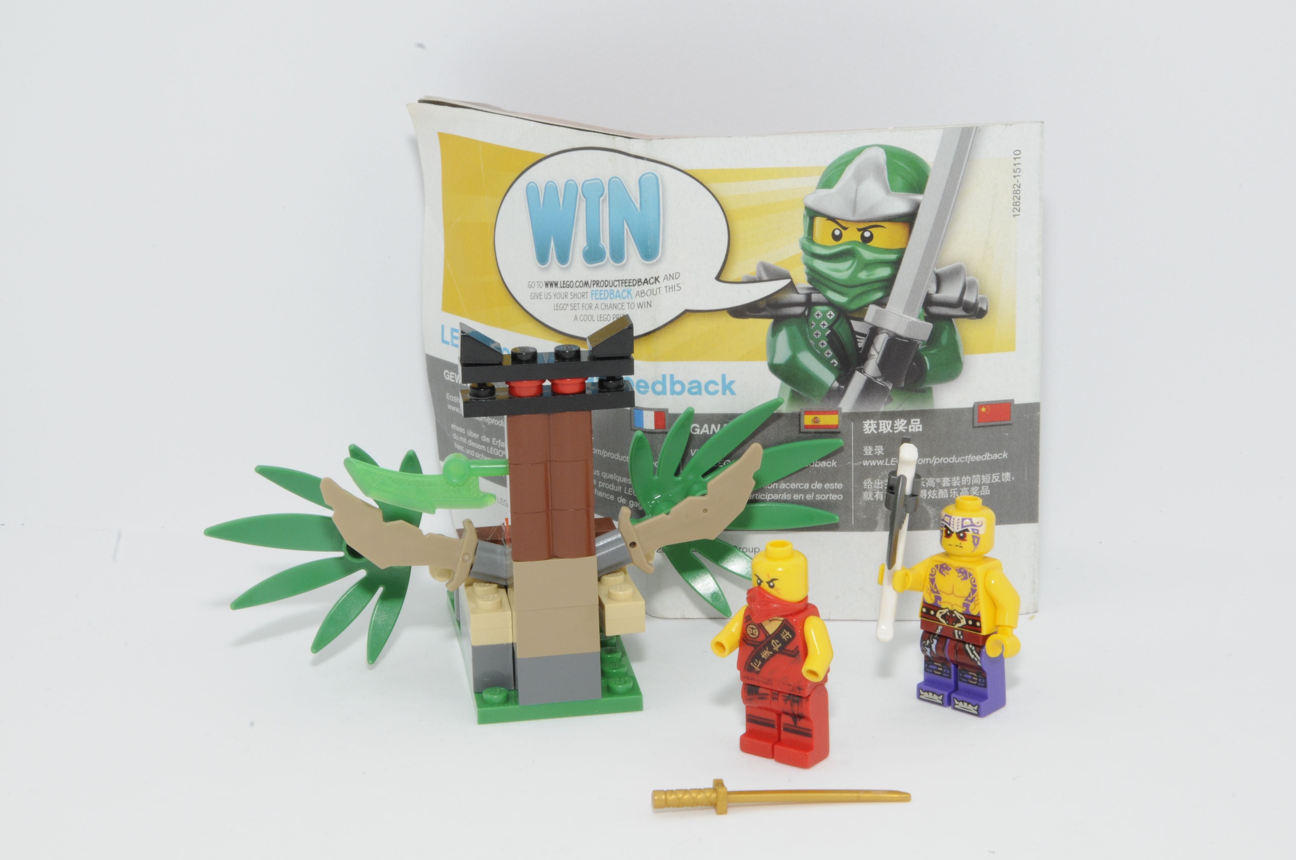 Lego 70752 Ninjago Pułapka w Dżungli Jungle Trap