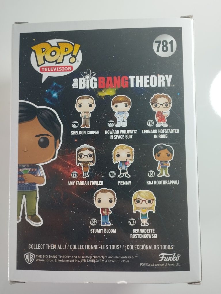 POP FIGURE - Raj Koothrappali 781