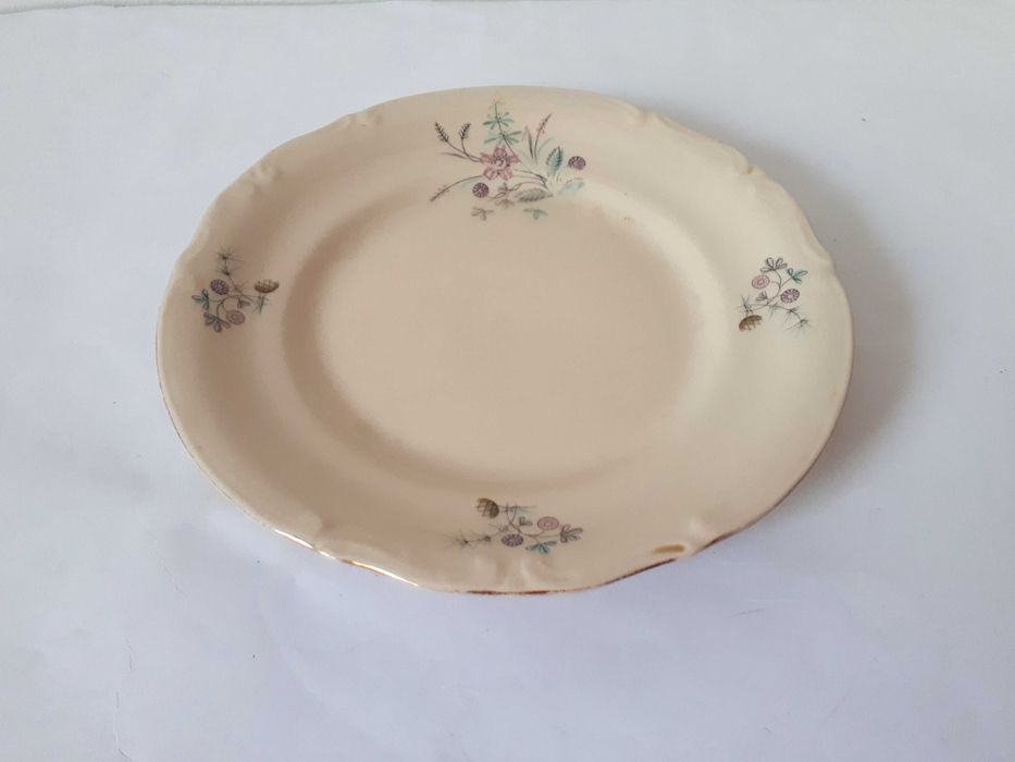 talerz porcelana Tułowice talerzyk vintage