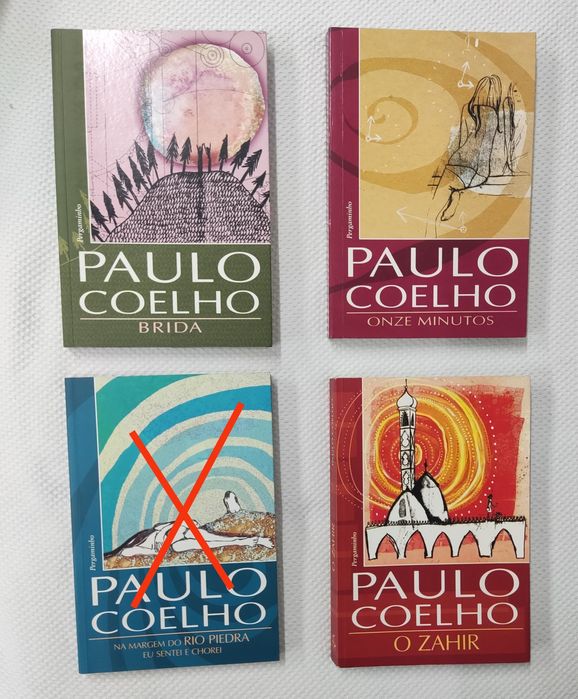 Livros Paulo Coelho 4€ Cada