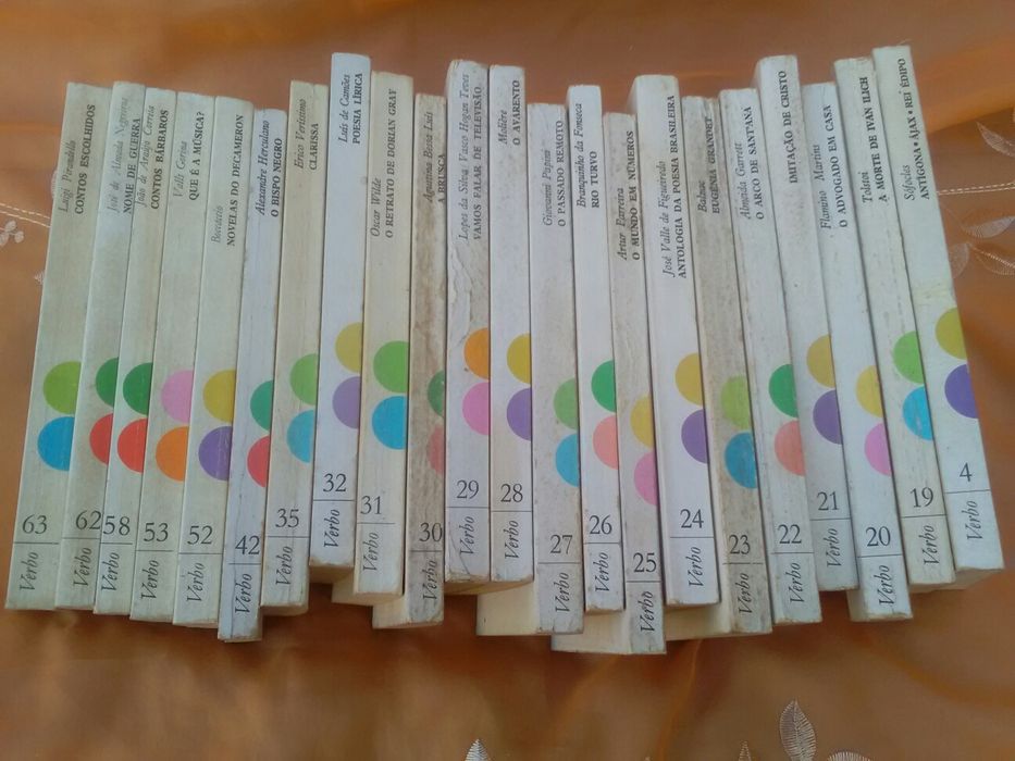 Coleção RTP livros variados