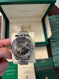 Rolex Datejust Wimbledon Silver