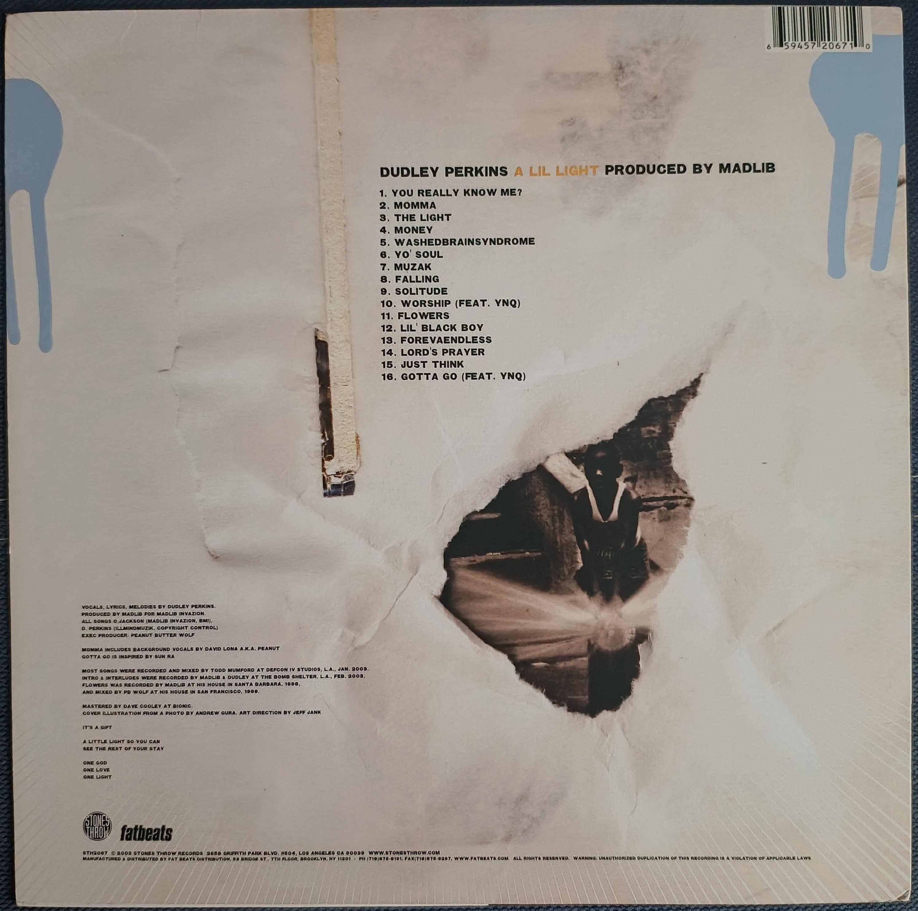 Dudley Perkins – A Lil' Light Madlib
