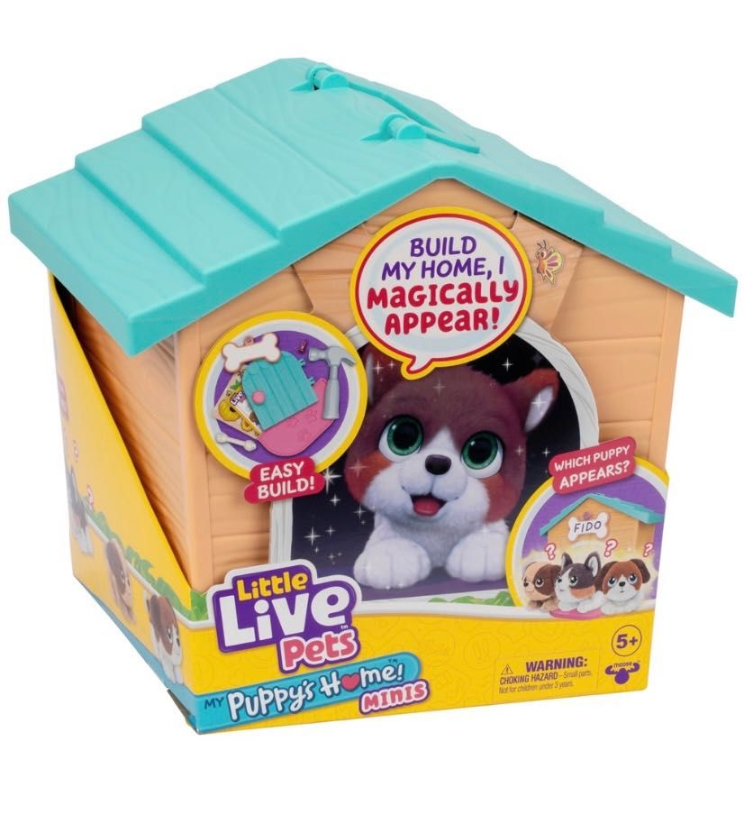 Розпродаж! Собачка Little Live Pets Будинок з  цуценям собачка песик