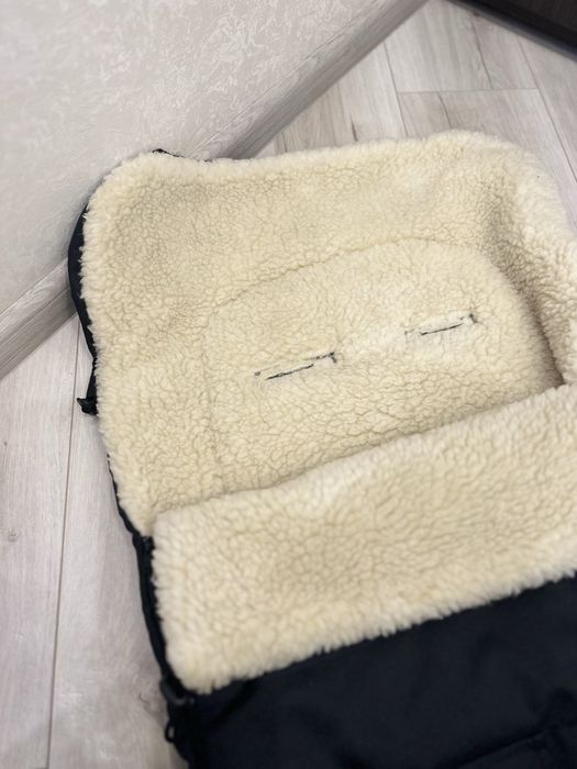 Зимовий коверт на овчині