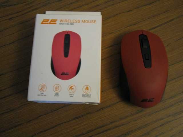 Мышь беспроводная 2E MF211 WL Red