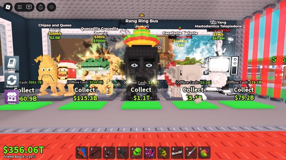 Steal a brainrot Брейнроти Роблокс