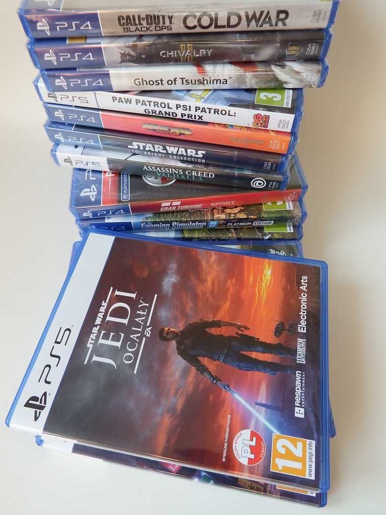 KUTNO GRY PS4 PS5 Jedi Ocalały GOAT3 GOD OF WAR Call Of Duty PS5