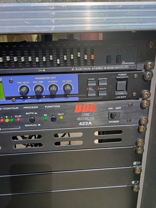 Rack audio - ibanez + yamaha REV 500 Samson MPL 224