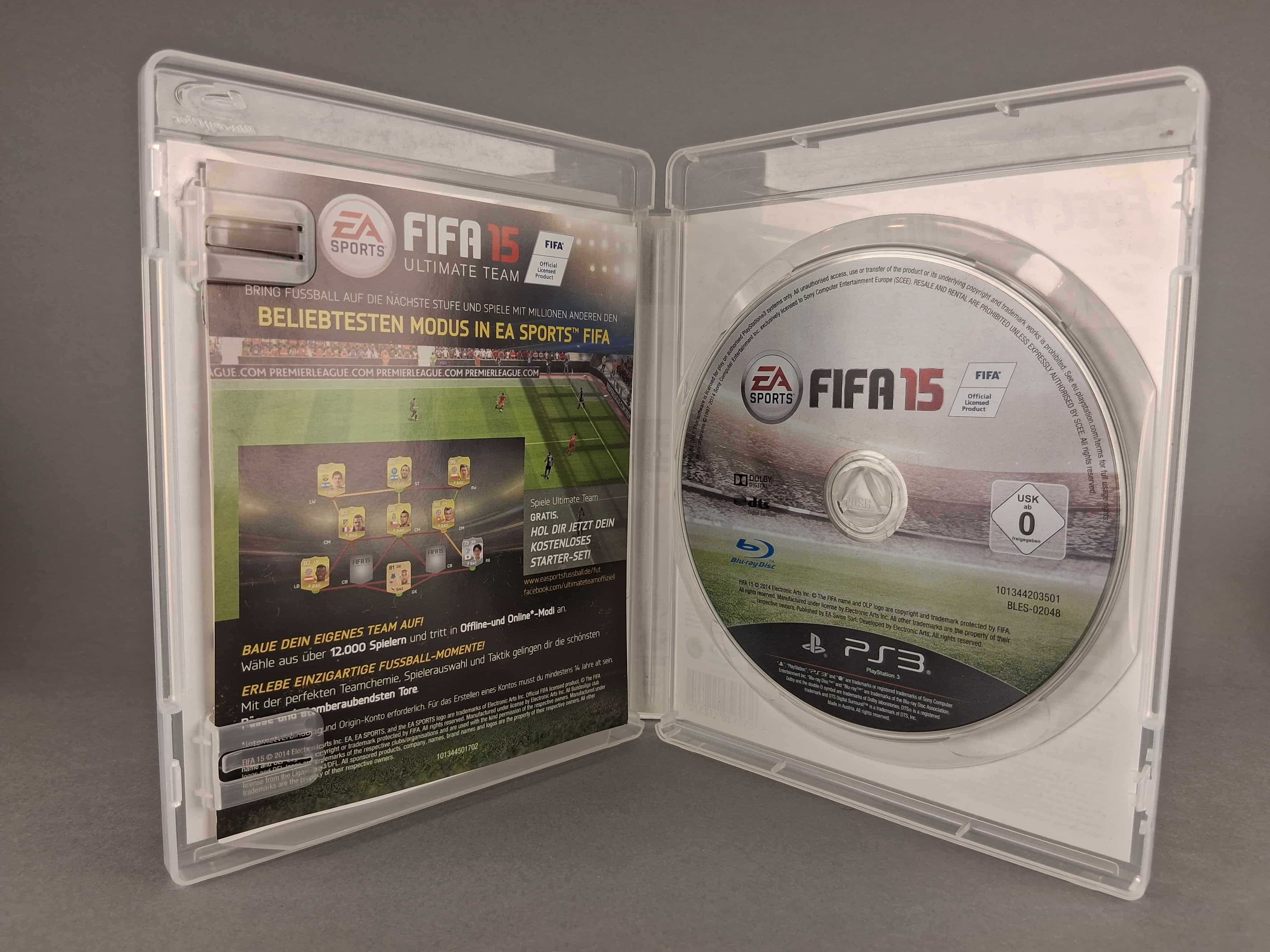 N009 FIFA 15 PS3 - Realistyczny Symulator Piłki Nożnej