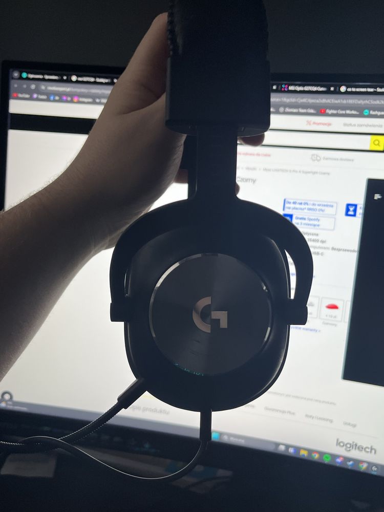 Słuchawki Logitech Gaming G Pro X