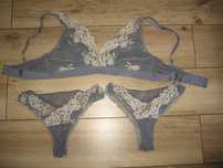 Biustonosz Intimissimi Lara 75c + 2 pary majtek M