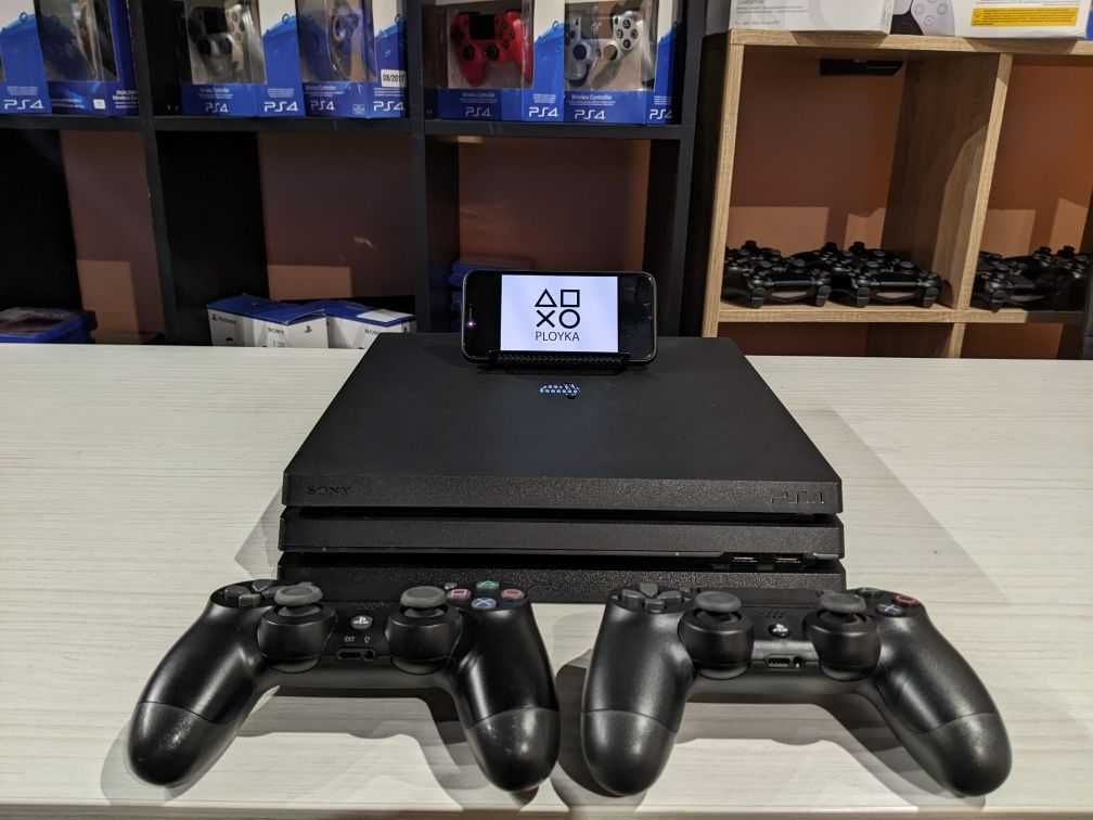 Магазин! Sony Playstation 4 PRO 1ТВ (1 или 2 джoйст.)