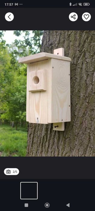 zestaw budka lęgowa dla ptaków, karmnik