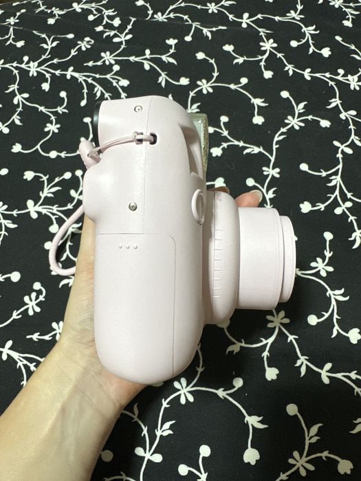 Instax Mini 12 Rosa + Capa