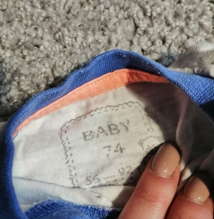 Zestaw body dla chłopca 74