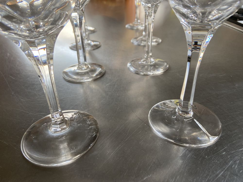 Copos de vinho de cristal Altantis