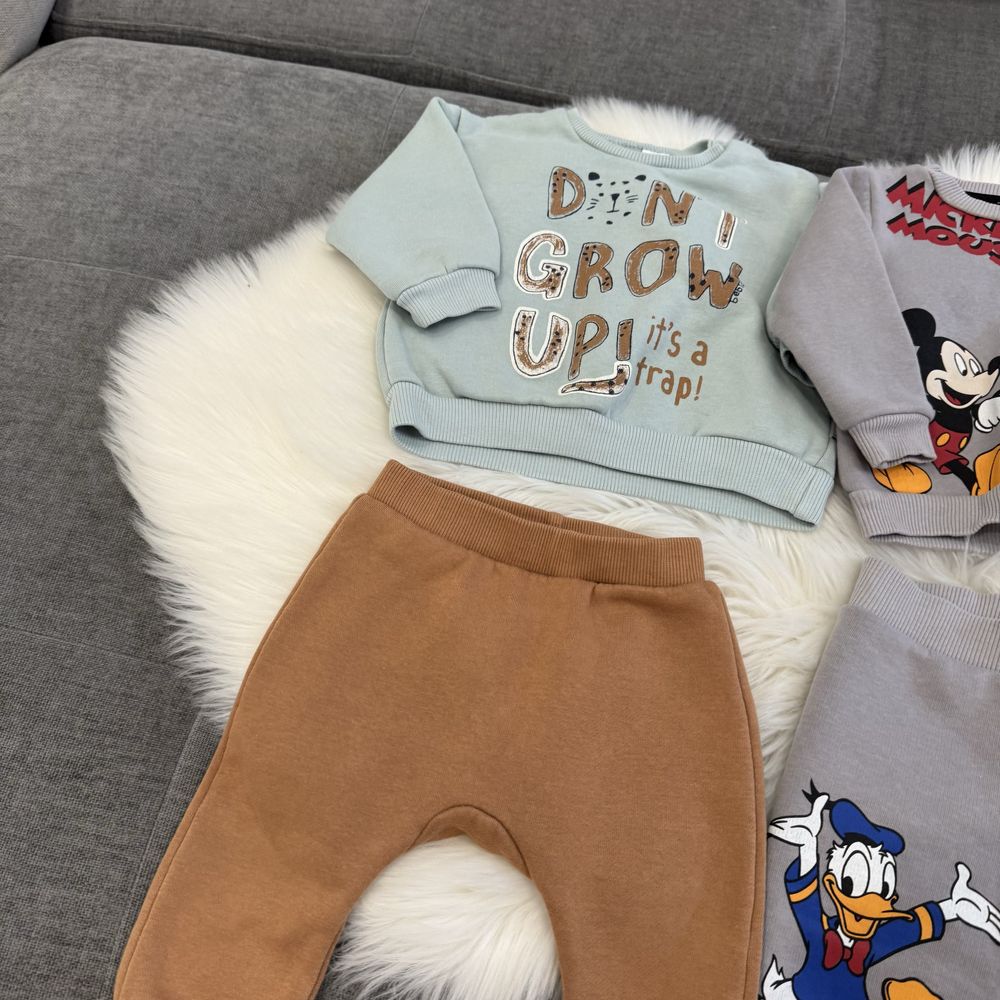 Костюм на флісі 6-9 м 74 см zara next