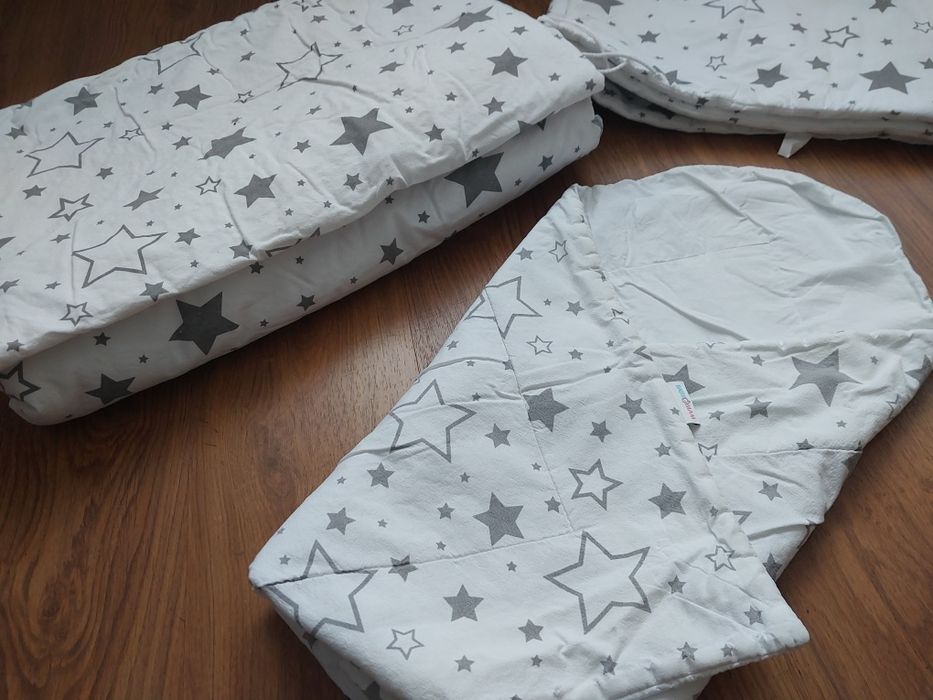 Komplet pościel ochraniacz wypełnienie 90x120