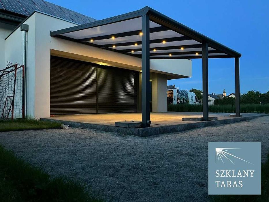 Weranda aluminiowa, zadaszenie tarasu, ogród letni, patio, taras