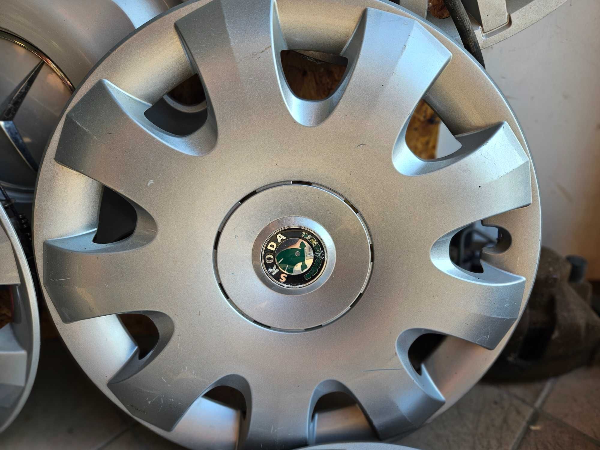 Kołpaki Dekle Skoda Oryginał 15