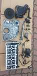 BMW N47D20A  głowica  łapy pompa wody,