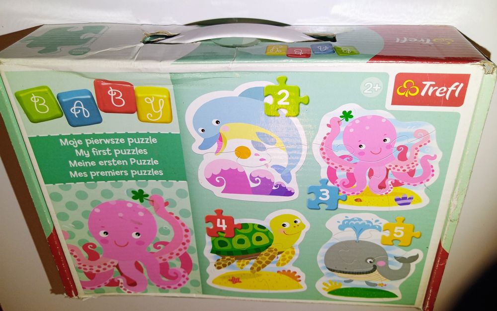 Trefl Moje Pierwsze Puzzle Baby Classic - W Głębinach