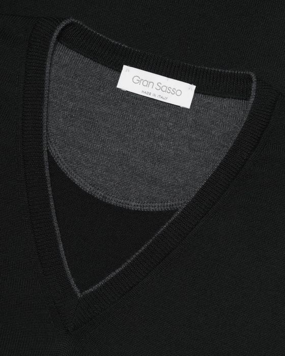 Вовняний пуловер GRAN SASSO (48/S, 56/XXL) Оригінал