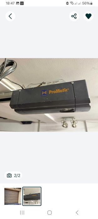 Brama garażowa segmentowa kompletna z napędem TRANSPORT